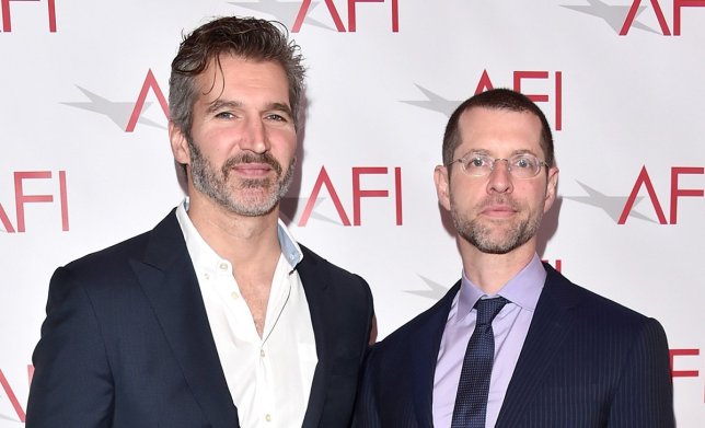 LOS ANGELES, CA - JANUARY 06: Writer/producers David Benioff (L) and D. B. Weiss attend the 17th annual AFI Awards at Four Seasons Los Angeles at Beverly Hills on January 6, 2017 in Los Angeles, California. (Photo by Alberto E. Rodriguez/Getty Images)