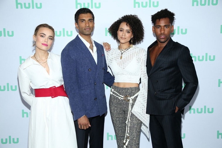 Rebecca Rittenhouse, Nikesh Patel, Nathalie Emmanuel, and Brandon Mychal Smith