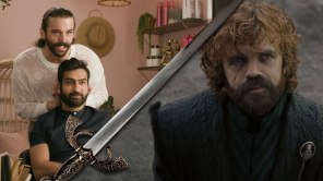 Jonathan Van Ness and Kumail Nanjiani in 'Gay of Thrones'