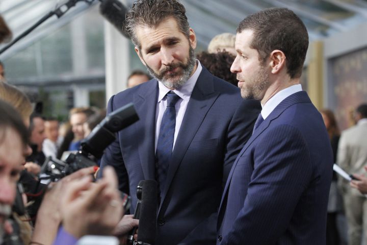 David Benioff and Dan Weiss. Phot: George Nikitin, Invision/AP