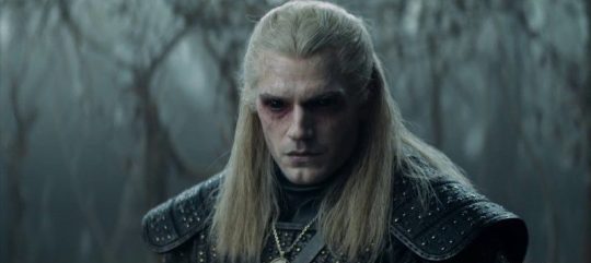 Henry Cavill as Geralt in The Witcher