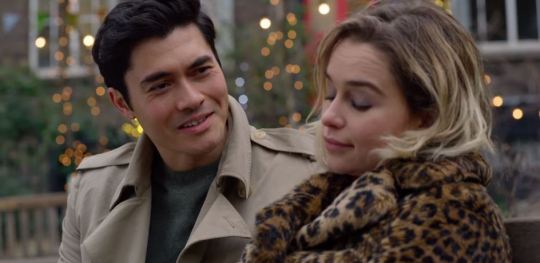 Henry Golding Emilia Clarke in Last Christmas