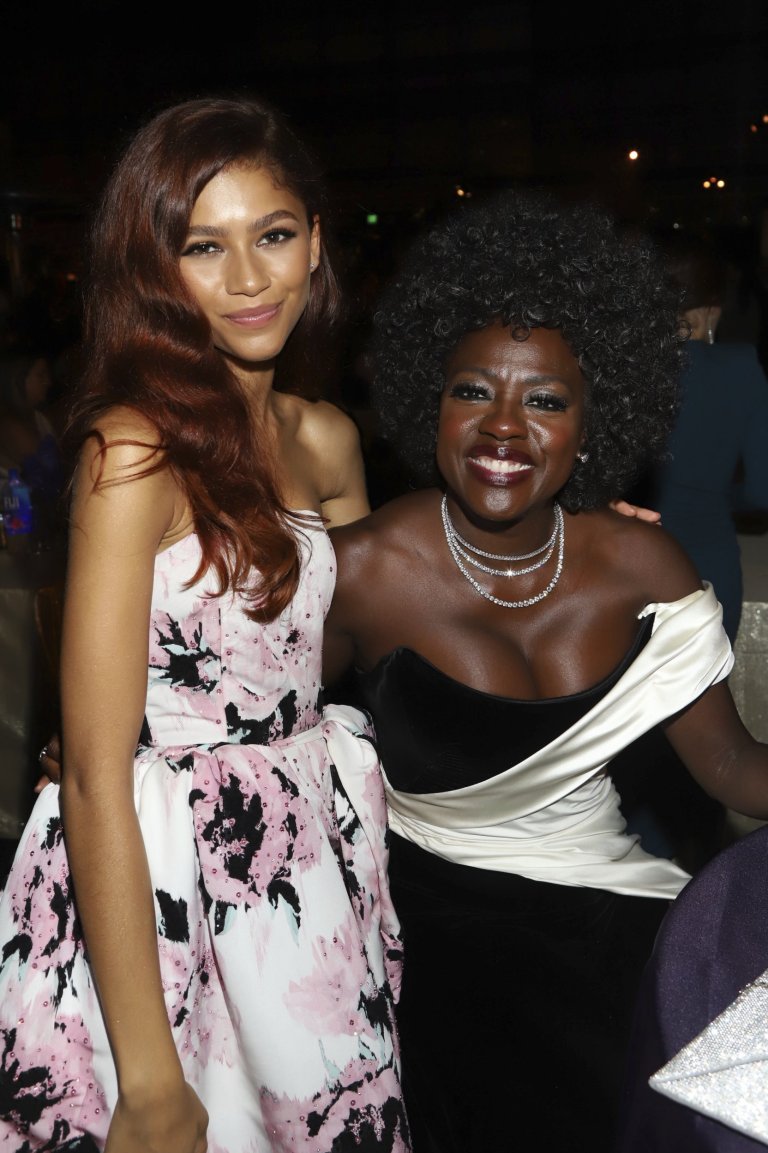 Zendaya and Viola Davis 