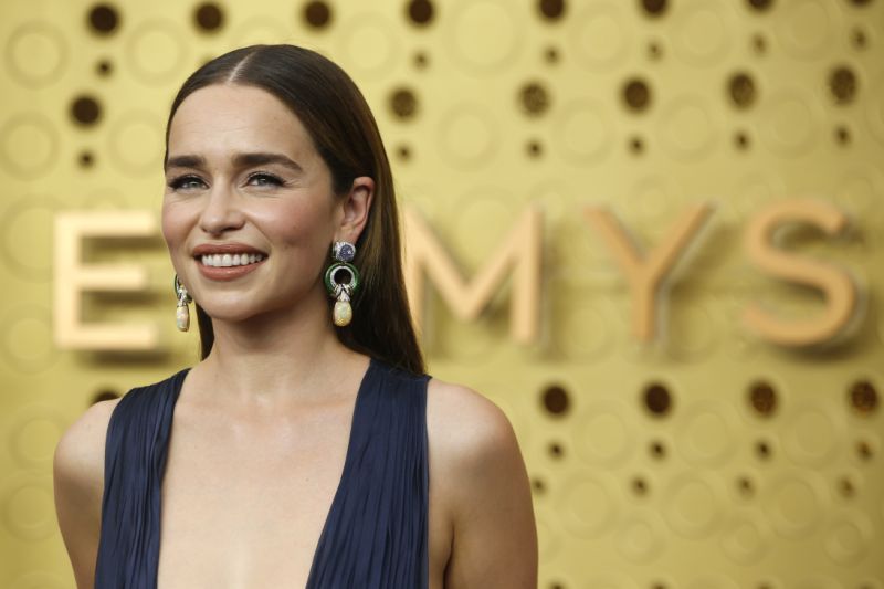 71st Primetime Emmy Awards - Arrivals - Los Angeles, California, U.S., September 22, 2019. Emilia Clarke. REUTERS/Mario Anzuoni