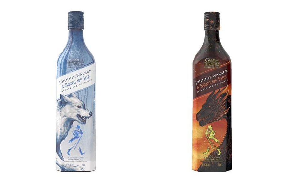 Johnnie Walker has released new 'Game of Thrones' whiskies for £34 on Amazon