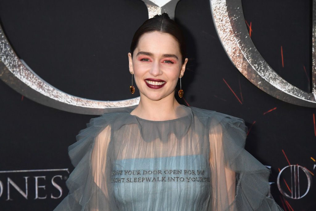 Emilia Clarke at the Game of Thrones season 8 premiere