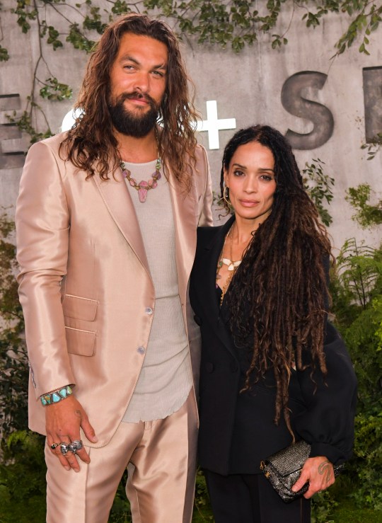 Lisa Bonet and Jason Momoa