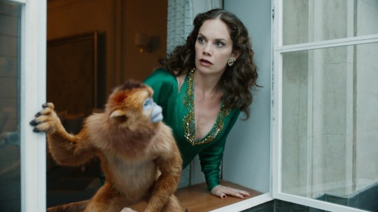 Ruth Wilson as Mrs Coulter in His Dark Marerials