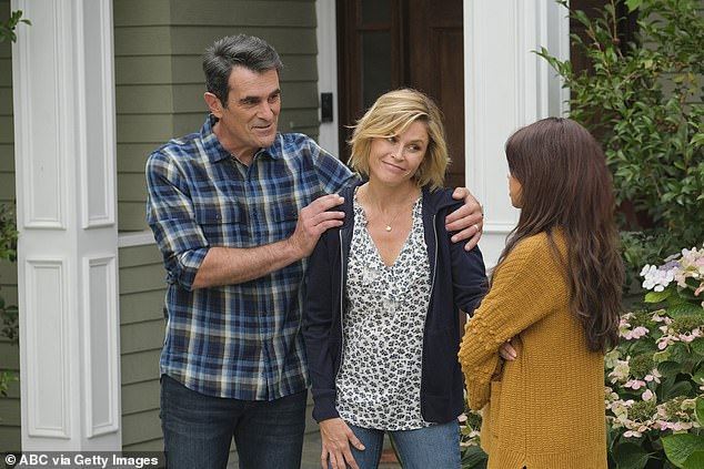 Of the hilarious comedies available to watch on your screen Modern Family (pictured) come out on top, followed by Young Sheldon, Family Guy and The Big Bang Theory