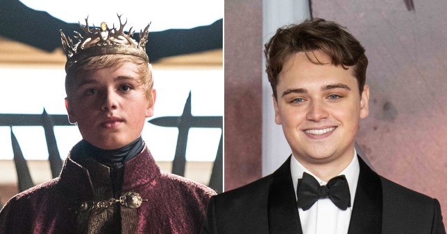 Caption: Game Of Thrones' Tommen almost punched in the face by a fan Pictures: Rex/HBO