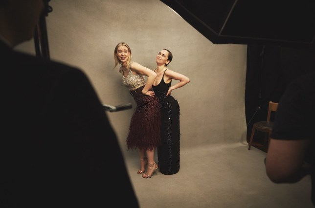 Emilia Clarke and Vanessa Kirby