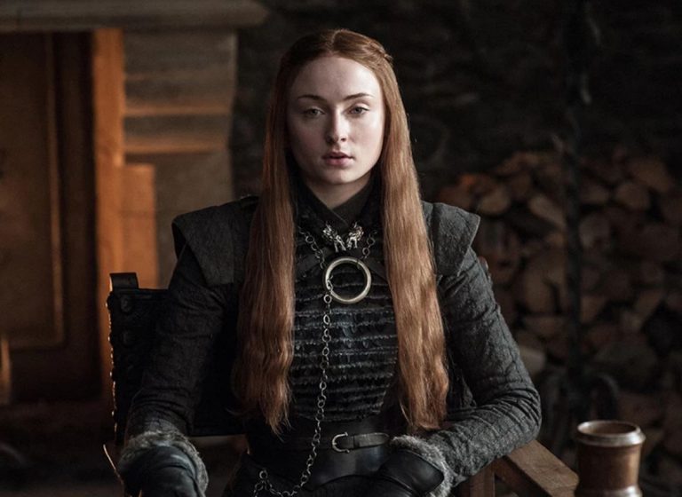 Sansa Stark played by Sophie Turner