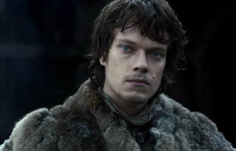 Theon Greyjoy played by Alfie Allen