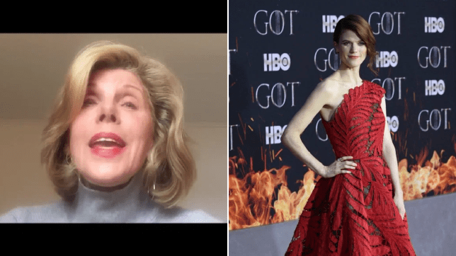 Christine Baranski Rose Leslie The Good Fight