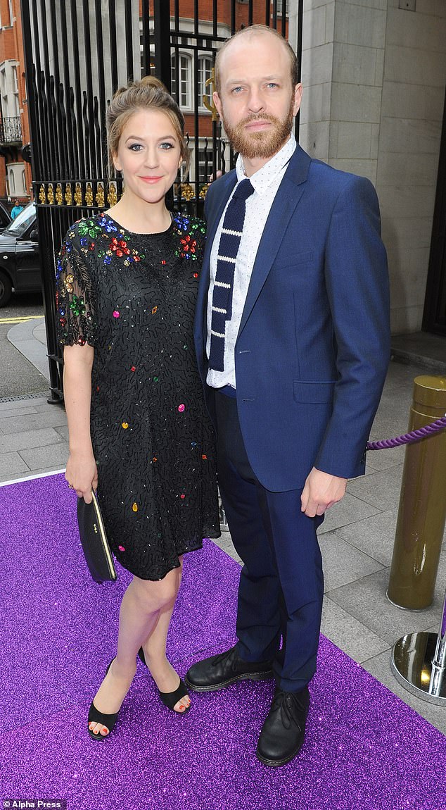 Gemma with her husband, comedian Gerry Howell