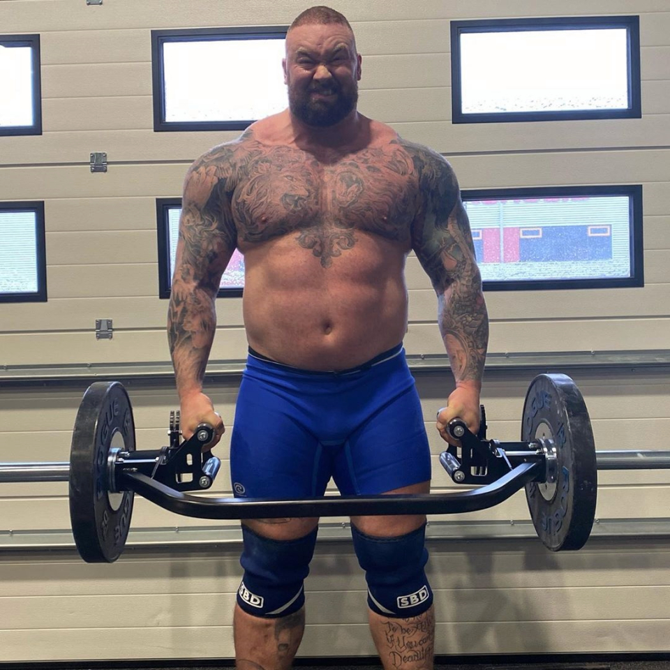 Bjornsson, who won the WSM title in 2018, is preparing for his bout with Eddie Hall already – despite it taking place in 2021