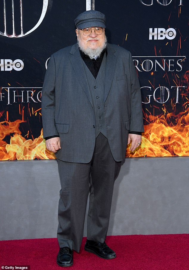 Coming soon: George R. R. Martin revealed in a blog post that his writing on The Winds Of Winter had picked up, and he might even deliver the Game Of Thrones novel by 2021; pictured in April 2019
