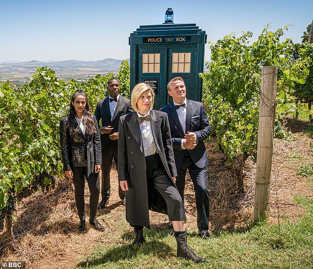 The Brits have it: Proving there was strong competition from British shows, Doctor Who (pictured) and Sherlock took third and fourth place, while Breaking Bad came in fifth