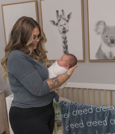 Kailyn Lowry Introduces Creed