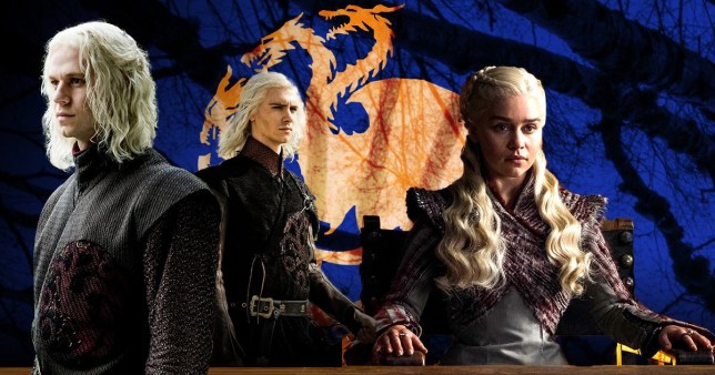 Game Of Thrones - Targaryen family including Daenerys 