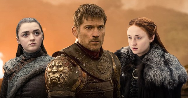 Maisie Williams, Nikolaj Coster-Waldau, Sophie Turner