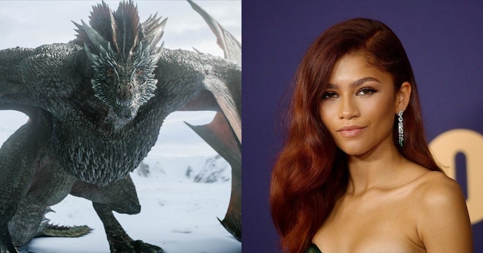 game-of-thrones-dragons-zendaya-hbo-getty