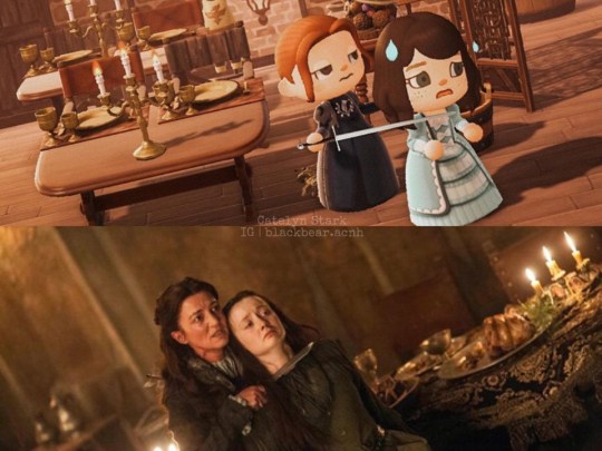 Game of Thrones red wedding has been reimagined on Animal Crossing and don't watch alone