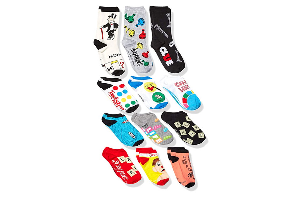 hasbro sock calendar, sock advent calendar, unisex sock calendar 