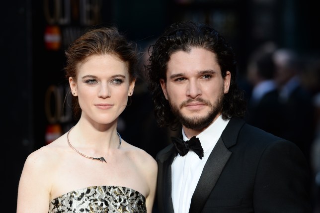 Kit Harington and Rose Leslie