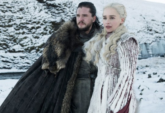 Game Of Thrones daenerys and jon snow 