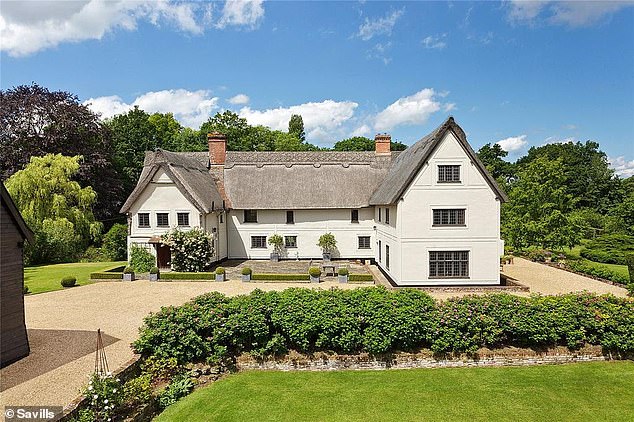The pair, who met and fell in love on the set of the TV series, bought their beautiful thatched Tudor farmhouse in Suffolk three years ago
