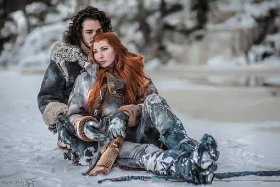 Check out this amazing Jon Snow-Ygritte cosplay!