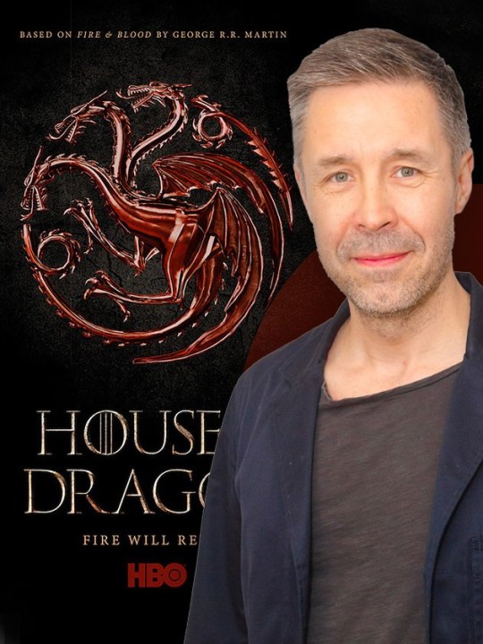 Paddy considine will be in House of the Dragon.