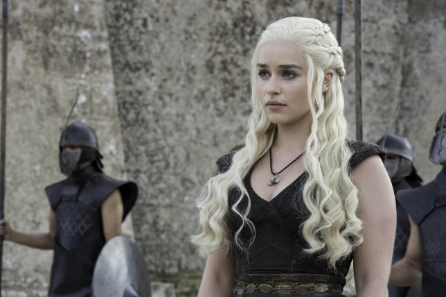 Game of thrones - Emilia Clarke as Daenerys
