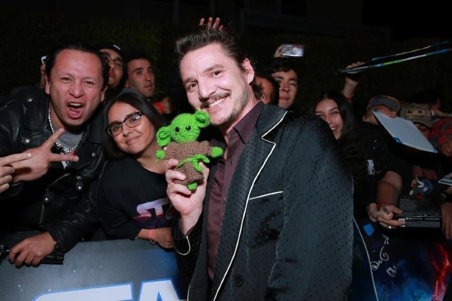 Pedro Pascal was wooed by Baby Yoda's charms on the Mandalorian