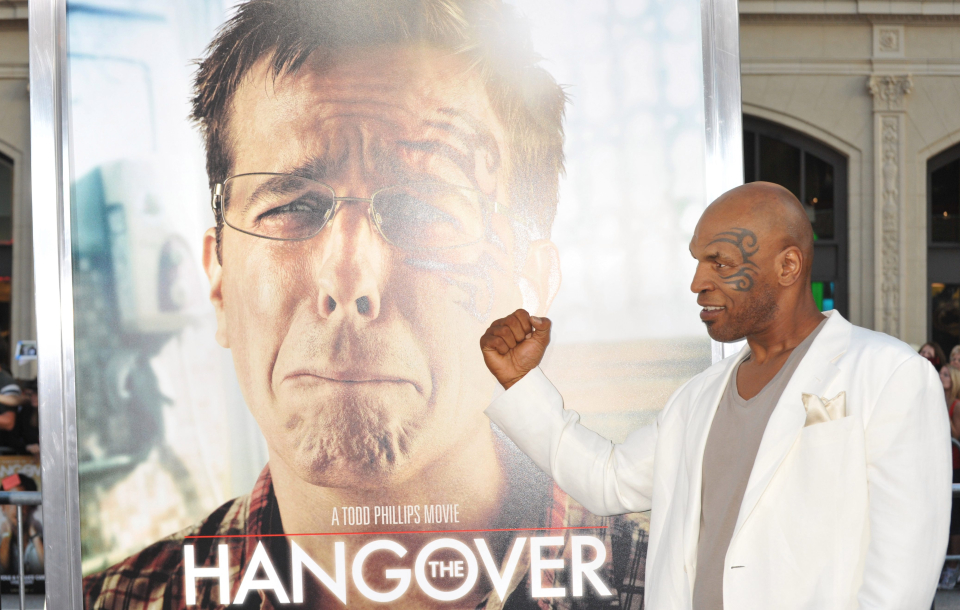 Tyson was in the popular comendy move, The Hangover