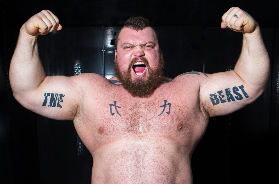 Eddie Hall is also slimming down drastically for his move into boxing