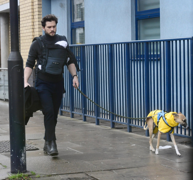 Game of Thrones star Kit Harington and new baby son