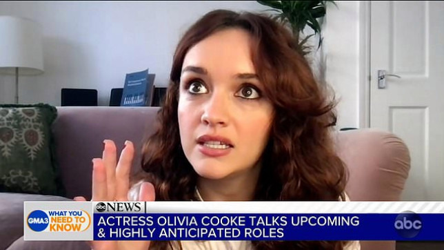 Olivia Cooke on Good Morning America 