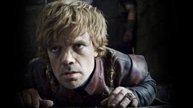 Peter Dinklage as Tyrion Lannister.