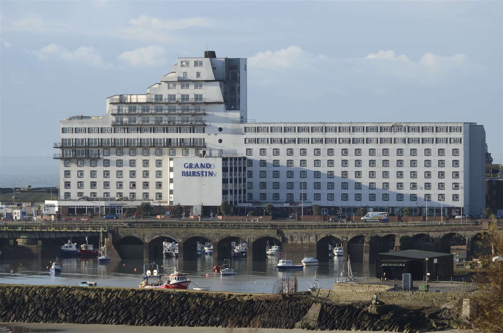 The Grand Burstin Hotel in Folkestone will also be used. Picture: Gary Browne