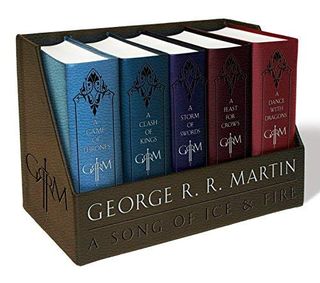 George RR Martin's A Game of Thrones Leather-Cloth Boxed Set George RR Martin's A Game of Thrones Leather-Cloth Boxed Set