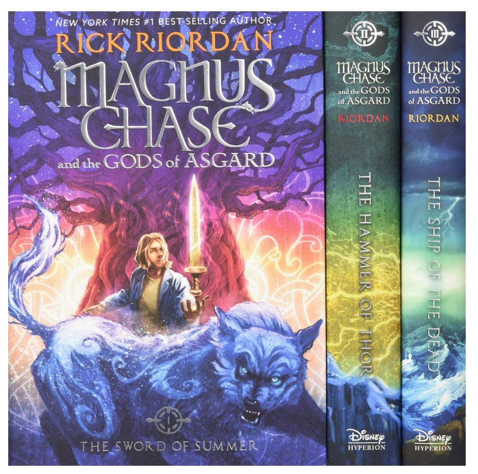 Discover Disney Hyperion's 'Magnus Chase and the Gods of Asgard Hardcover Boxed Set' by Rick Riordan on Amazon.