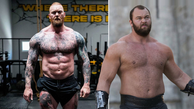 Hafþór Julius Bjornsson weight loss transformation