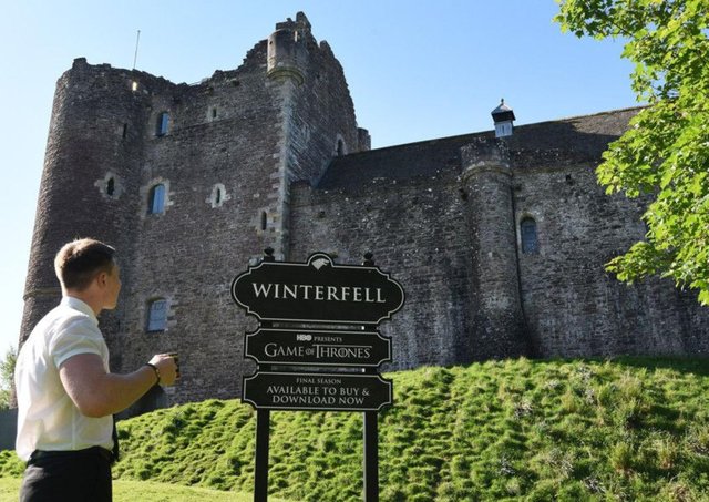 Out of bounds: Doune Castle