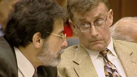 michael peterson during trial, the staircase