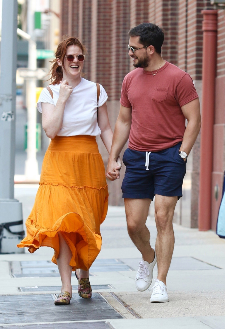 Kit Harington and Rose Leslie in New York 