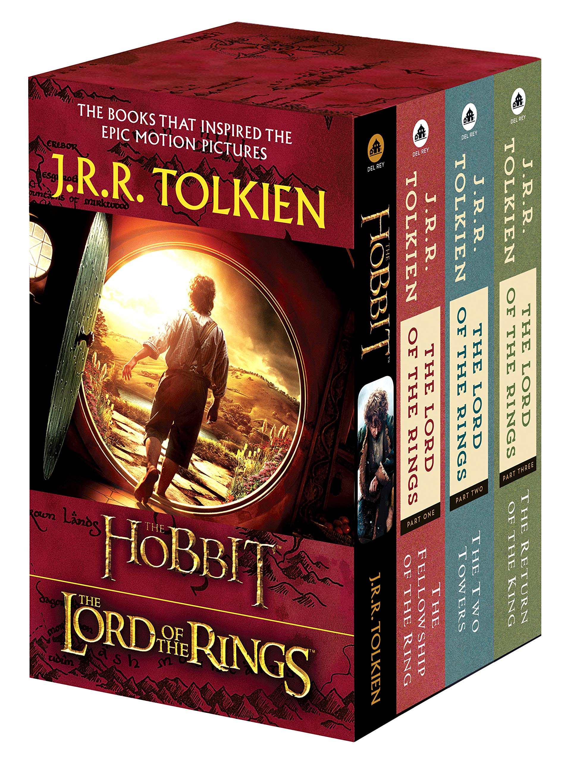 Discover Del Rey's The Lord of the Rings trilogy and The Hobbit by J.R.R. Tolkien on Amazon.