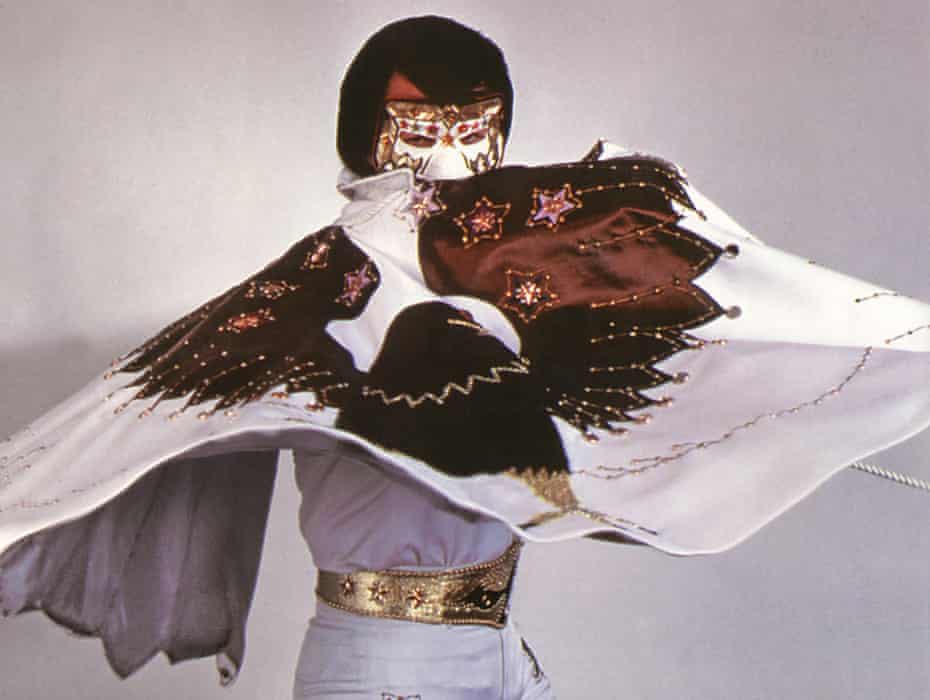 Masked Elvis … Jimmy ‘Orion’ Ellis.
