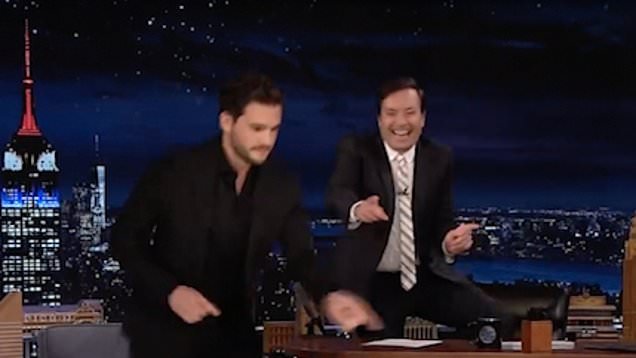 Kit Harington dad dances on Fallon